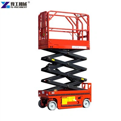 Nacelle élévatrice à ciseaux